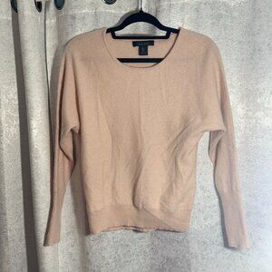 Tahari Pink Cashmere Sweater